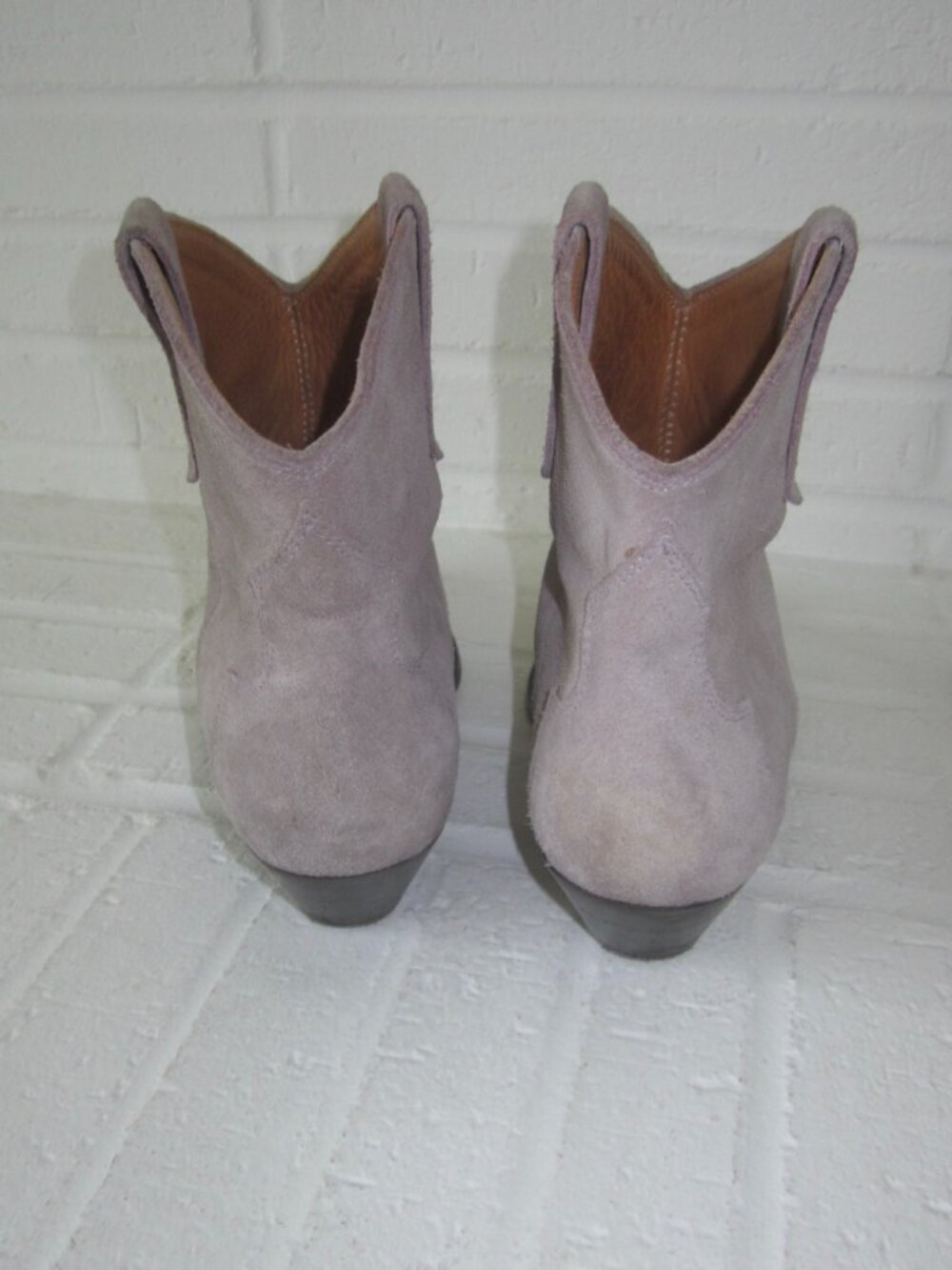 ISABAL MARANT DEWINA Suede Western Ankle Boots Women’s 37 - Picture 12 of 15